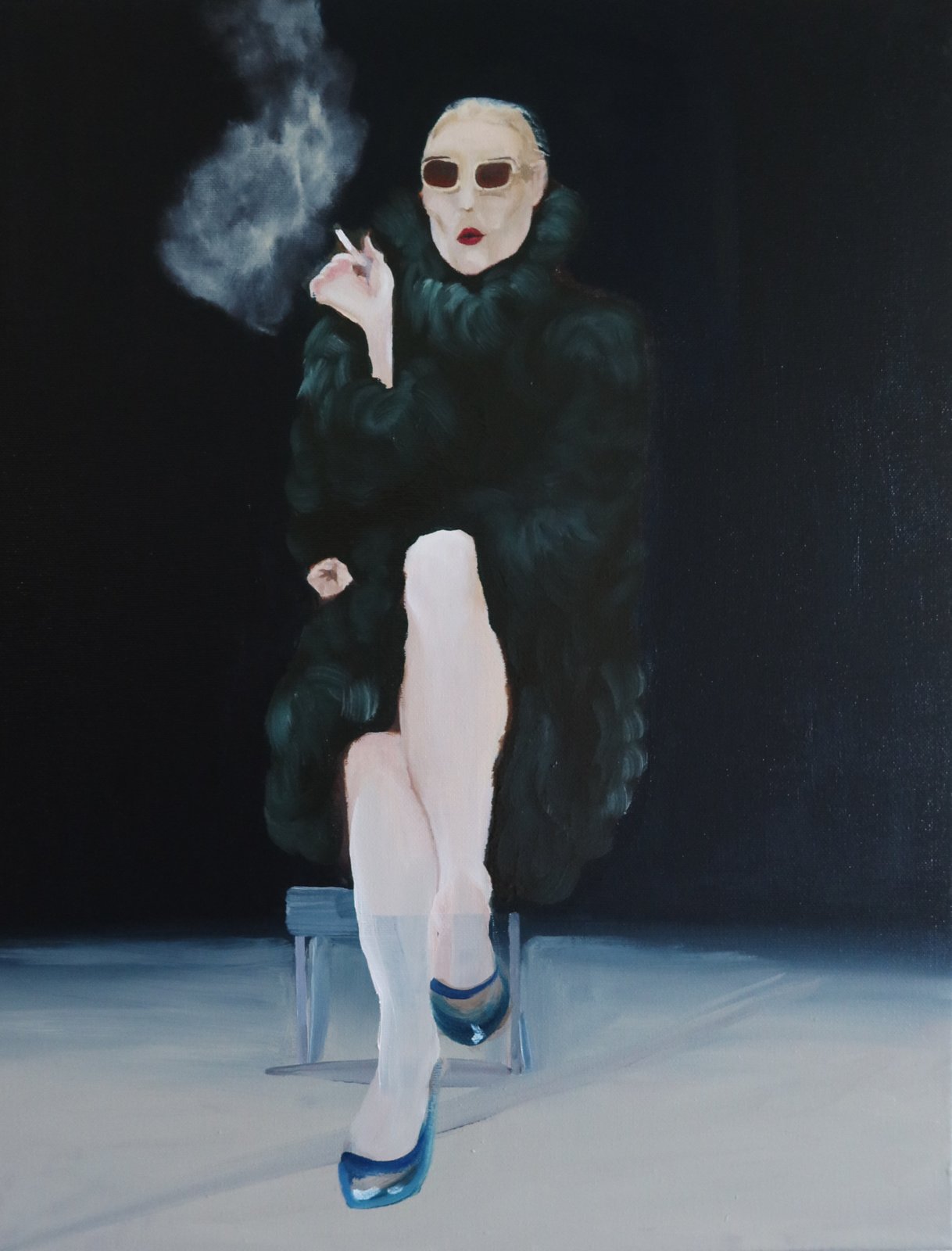 Power, oil painting by Natalie Nagel